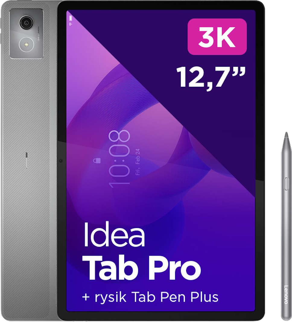 Tablet LENOVO IdeaTab Pro ZAE40133PL 12.7" 8/256GB Wi-Fi Szary + Rysik Tablet LENOVO IdeaTab Pro ZAE40133PL 12.7" 8/256GB Wi-Fi Szary + Rysik