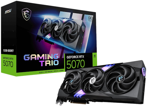 Karta graficzna MSI GeForce RTX 5070 Gaming Trio OC 12GB