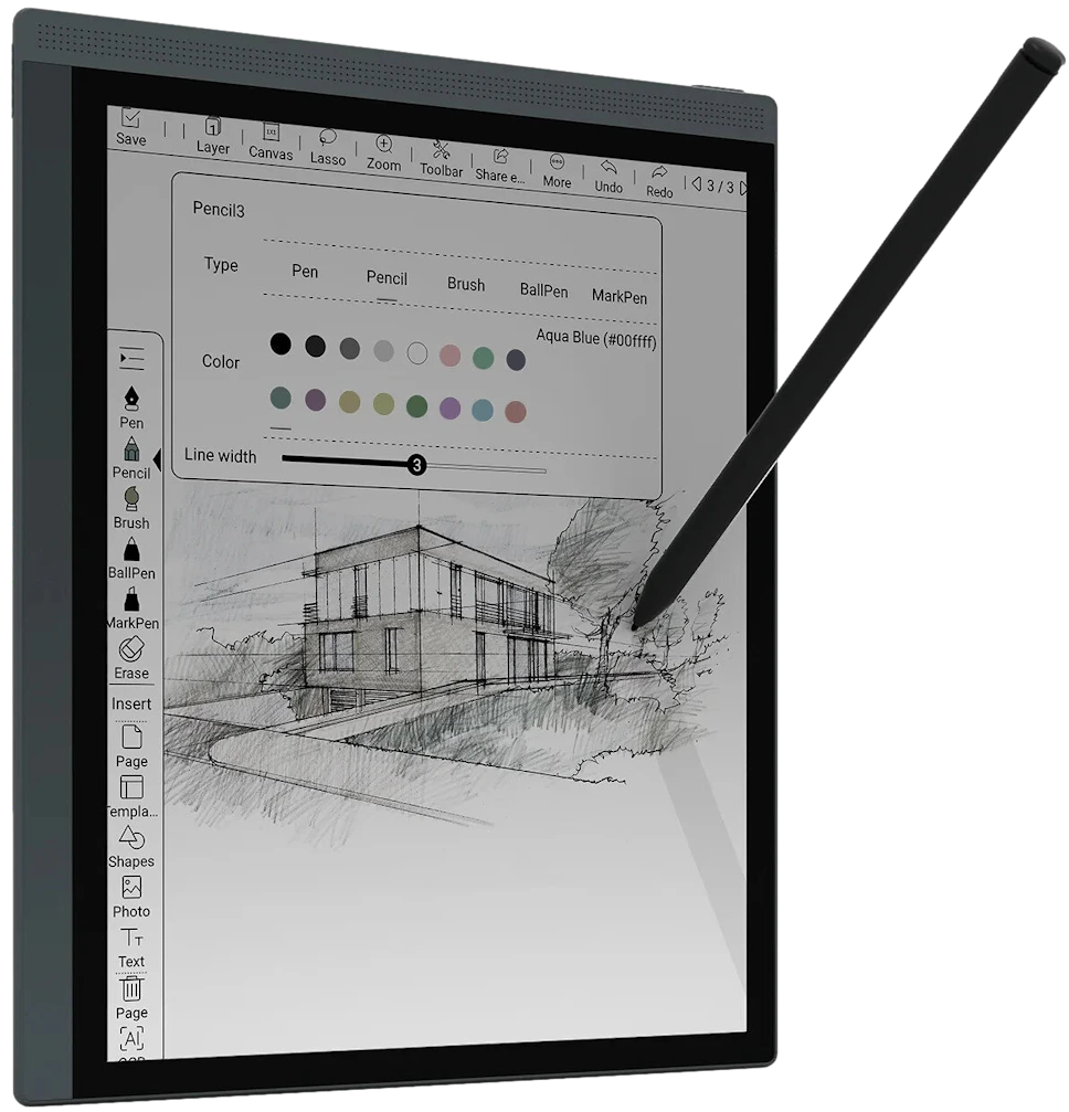 Czytnik e-booków BIGME B1051C Lite CL 10.3" Czarny