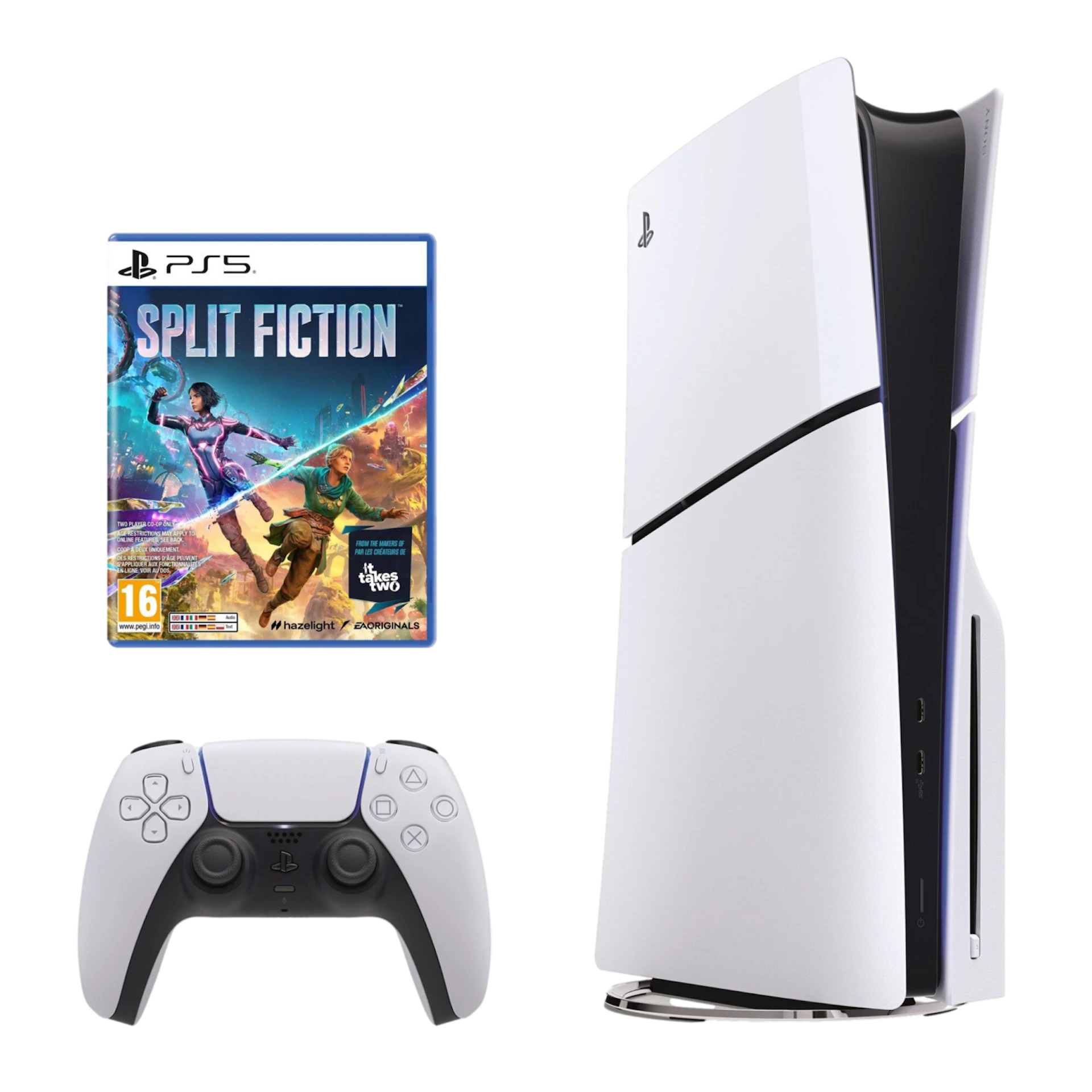 Konsola Sony PlayStation 5 Slim + Split Fiction Gra PS5