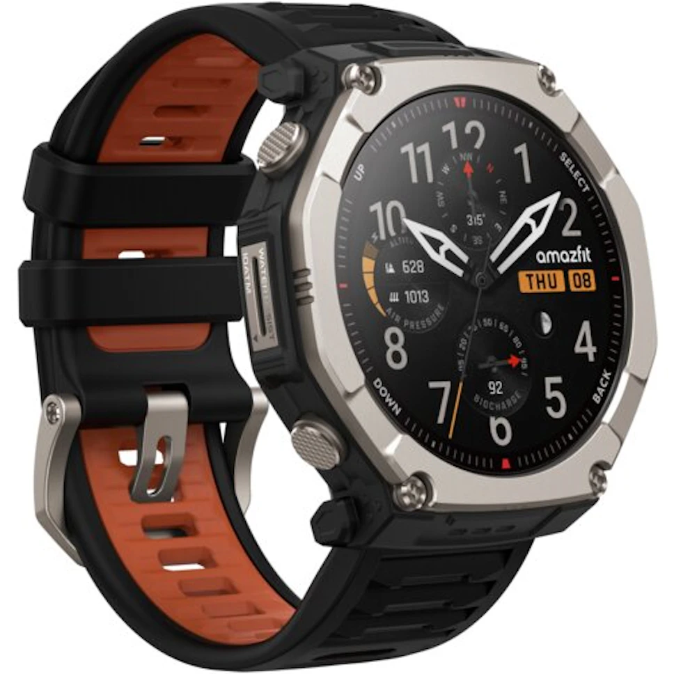 Smartwatch AMAZFIT T-Rex Ultra 2 51mm Czarno-srebrny
