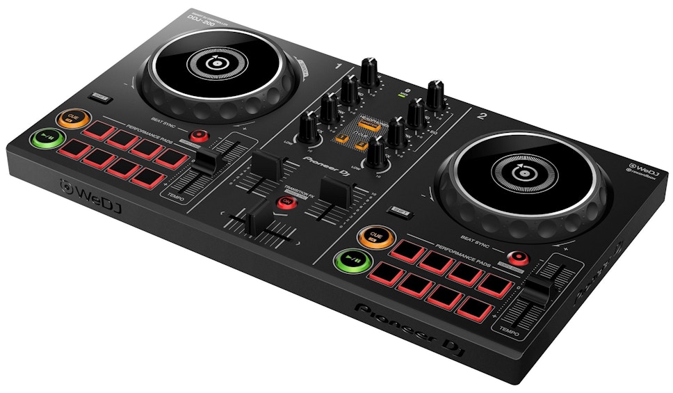 Kontroler DJ PIONEER DDJ-200 Czarny Kontroler DJ PIONEER DDJ-200 Czarny