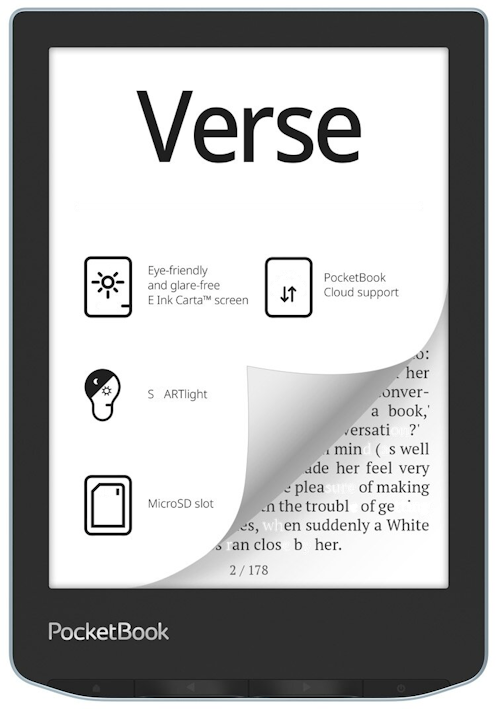 Czytnik e-booków POCKETBOOK Verse 629 6" Niebieski
