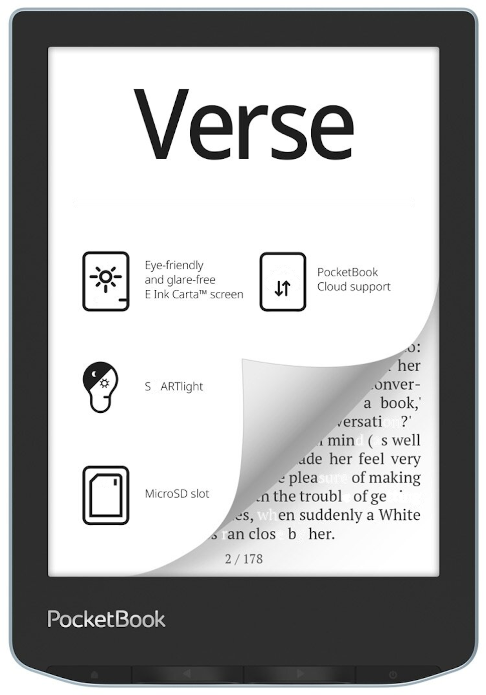 Czytnik e-booków POCKETBOOK Verse 629 6" Niebieski