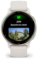 Zegarek sportowy GARMIN Vivoactive 5 Złoto-kremowy