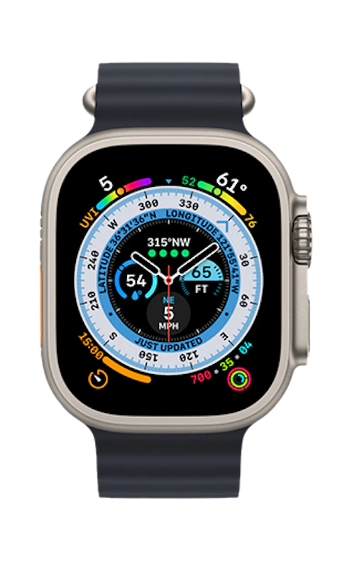 Smartwatch Apple Watch Ultra Pasek Ocean Band Midnight