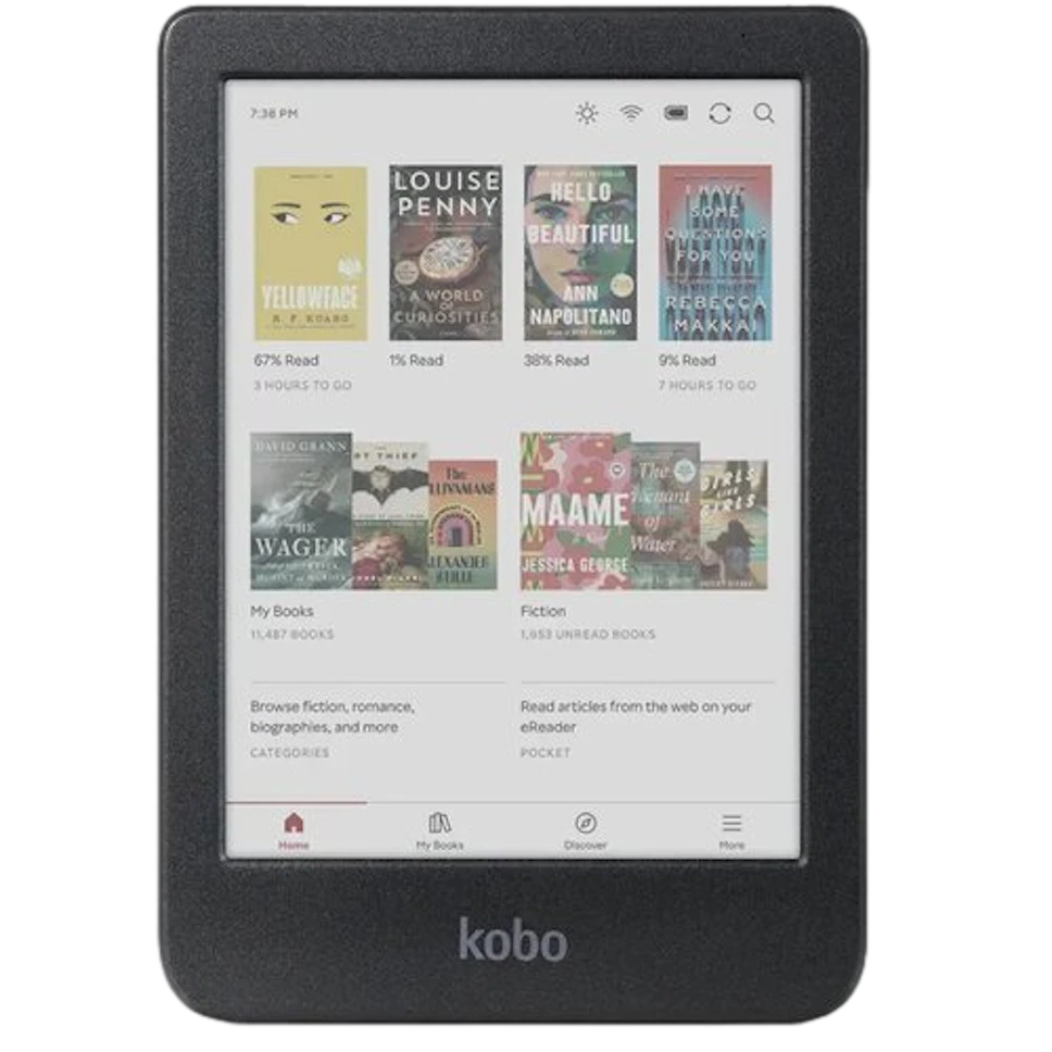 Czytnik e-booków KOBO Clara Colour 6" Czarny
