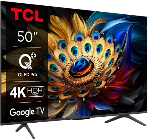 Telewizor TCL 50C69B 50" QLED 4K Google TV