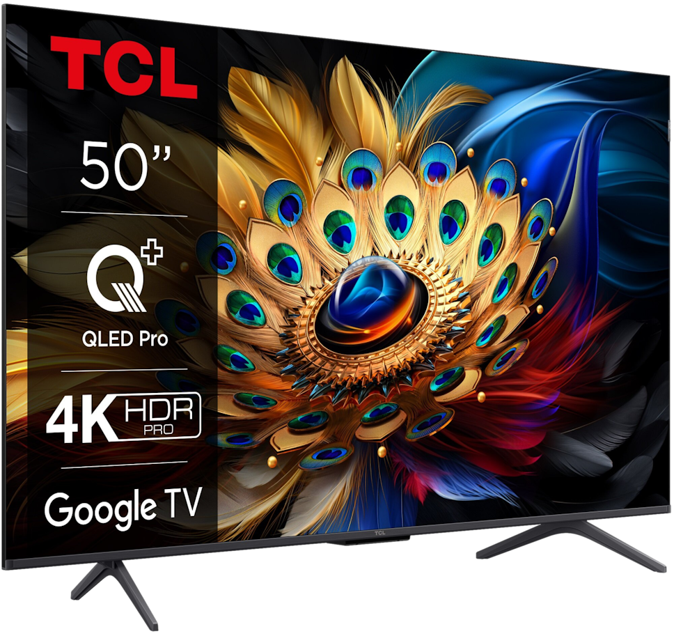 Telewizor TCL 50C69B 50" QLED 4K Google TV