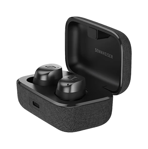 Słuchawki dokanałowe SENNHEISER Momentum 4 Czarny