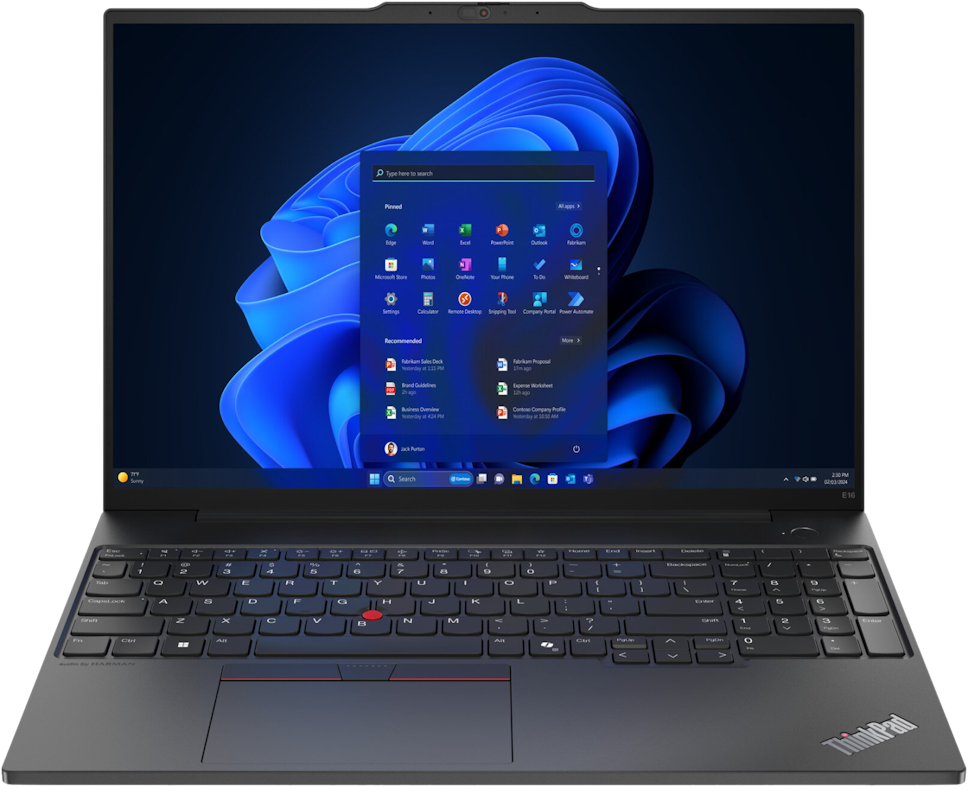 Laptop Lenovo ThinkPad E16 Gen 2 16" 16GB RAM 512GB SSD