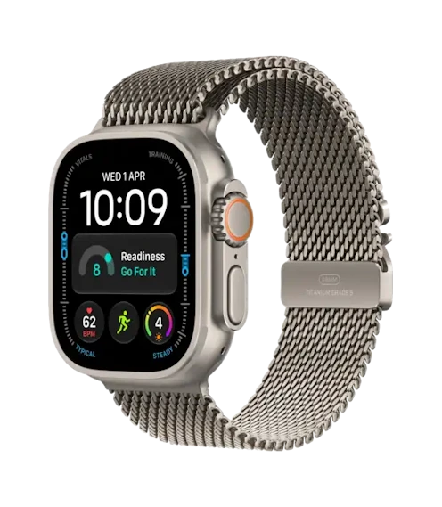 Apple Watch Ultra 4 GPS + Cellular 49mm Natural bransoleta mediolańska naturalna