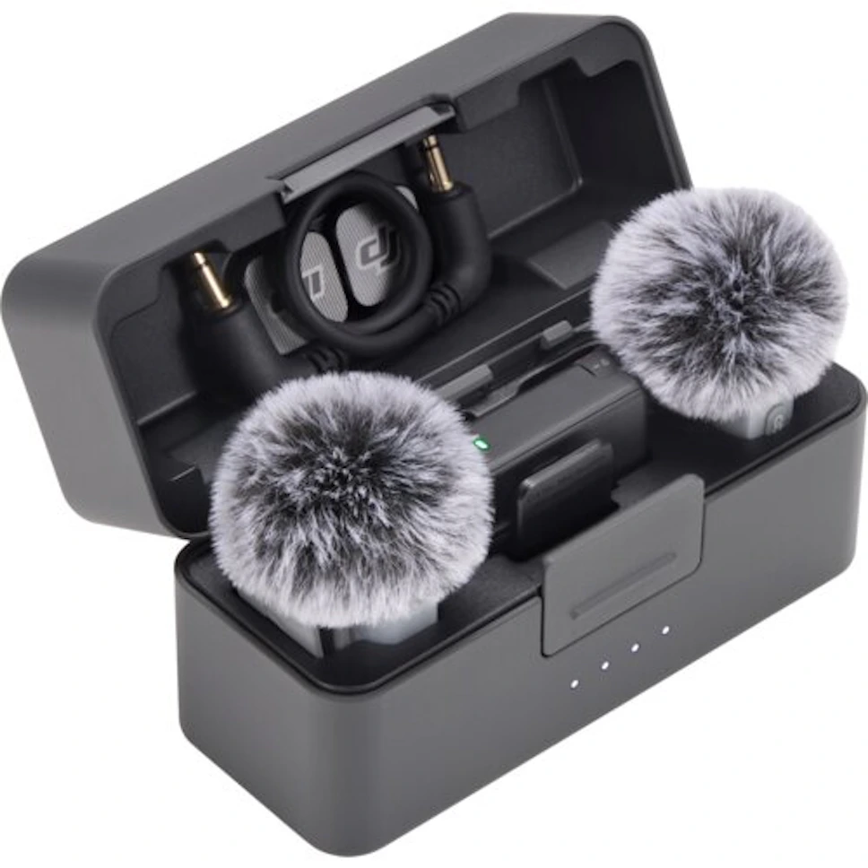 System bezprzewodowy DJI Mic Mini 2 (2 TX + 1 RX + Etui ładujące)