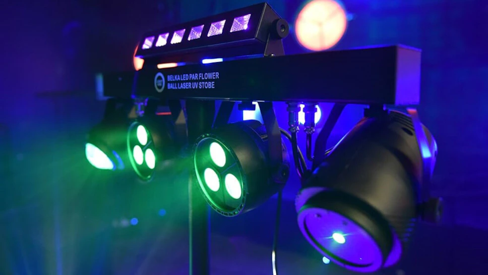 Belka LIGHT4ME LED Par Flower Ball Laser UV Strobe