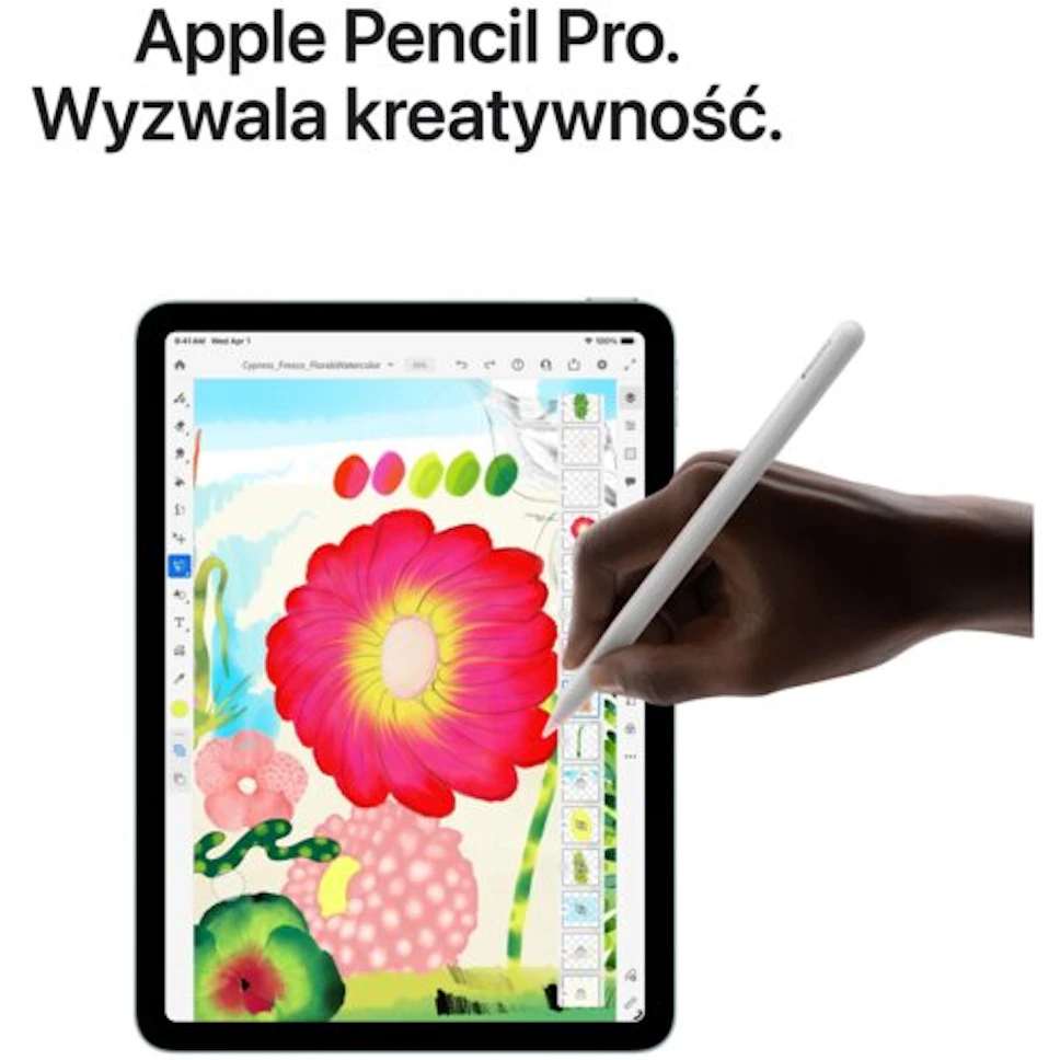  Tablet Apple iPad Air 11" 8 gen. 2026 128 GB 5G Wi-Fi Księżycowa poświata