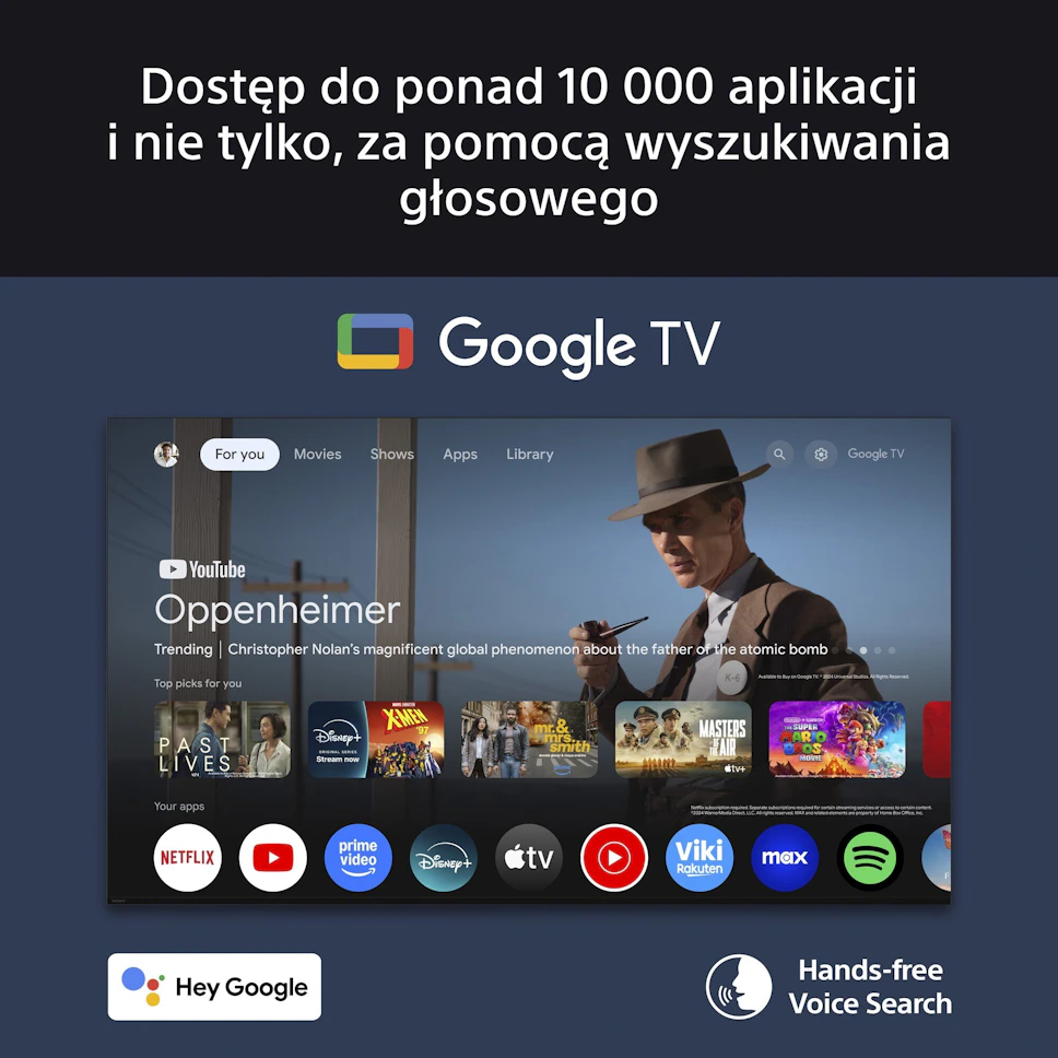 Telewizor SONY K65XR55B 65" MINILED 4K 120Hz Google TV