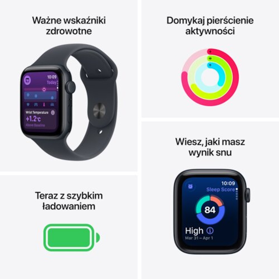 Apple Watch SE 3gen GPS + Cellular 40mm Północ Apple Watch SE 3gen GPS + Cellular 40mm Północ