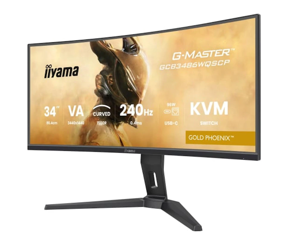 iiyama G-Master GCB3486WQSCP-B1 Gold Phoenix