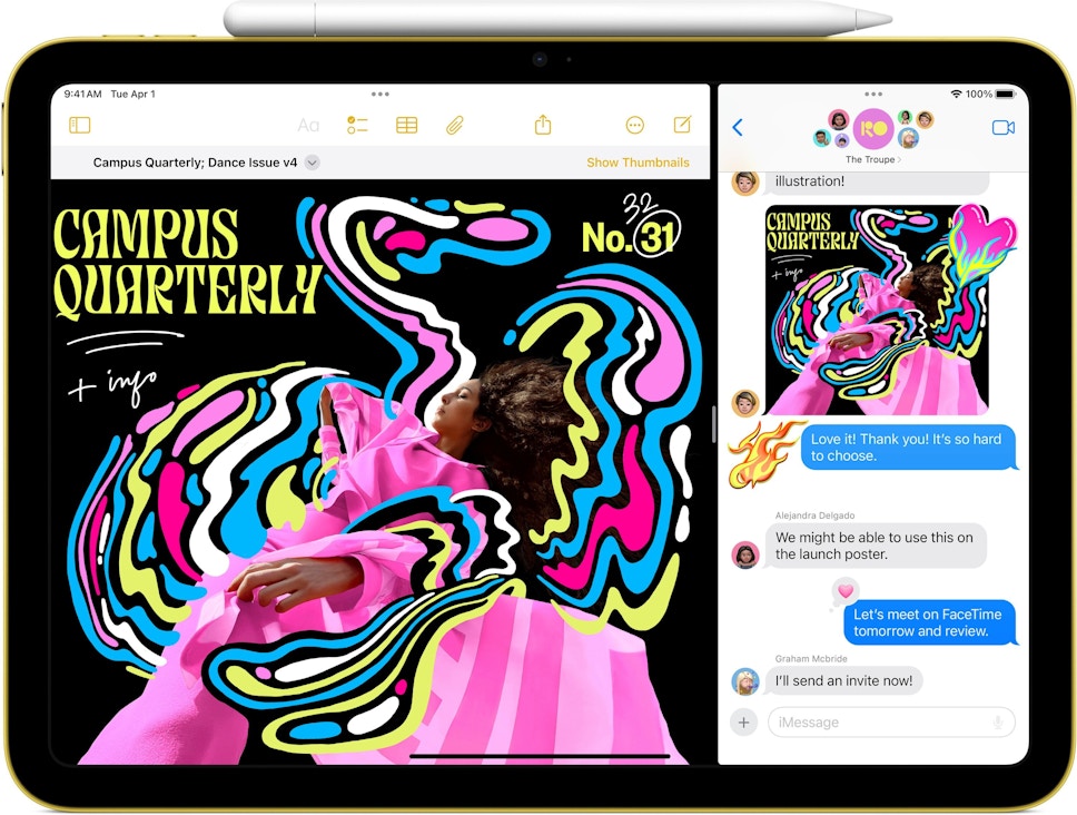 Tablet Apple iPad 11" 11 gen. 128 GB Wi-Fi Różowy
