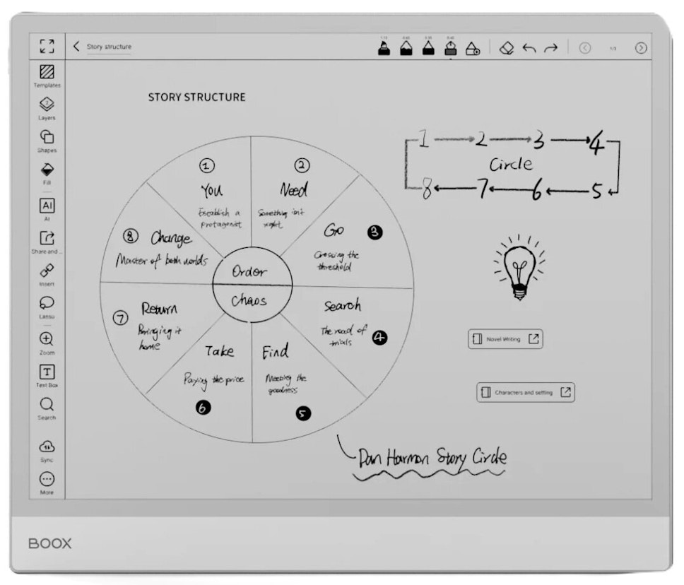 Czytnik e-booków Onyx Boox Note Max 13,3" Szary