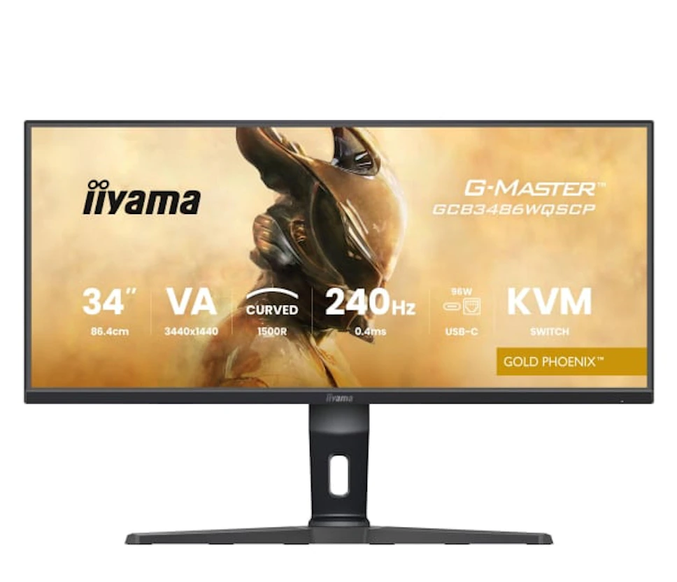 iiyama G-Master GCB3486WQSCP-B1 Gold Phoenix