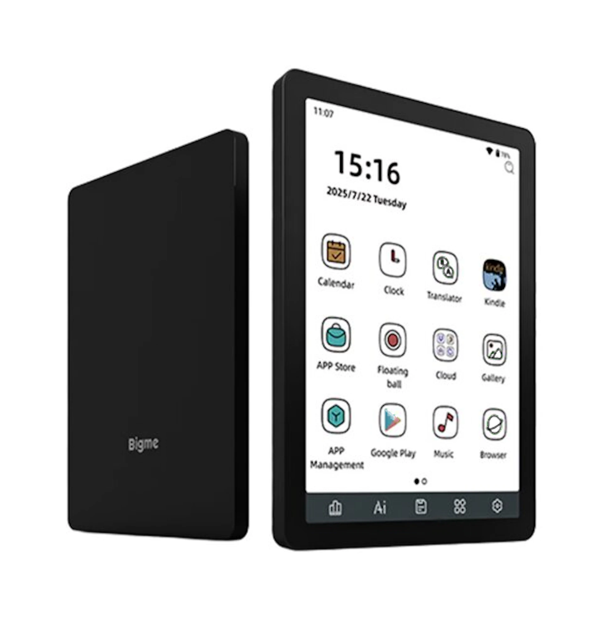 Czytnik e-booków BIGME B6 6" Czarny