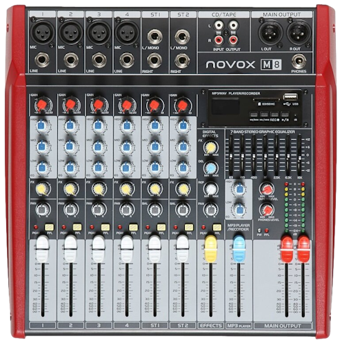 Mikser audio DJ NOVOX M8
