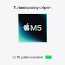 Laptop Apple MacBook Air 2026 13.6" Retina M5 24GB RAM 1TB SSD macOS Błękitny