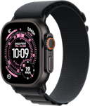 Apple Watch Ultra 3 49mm koperta tytanowa (Czarny) + pasek Alpine rozmiar L