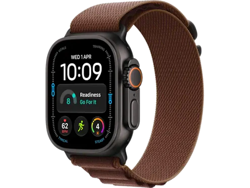Apple Watch Ultra 4 GPS + Cellular 49mm Czarny opaska Alpine bordowa