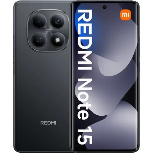 Smartfon XIAOMI Redmi Note 15 8/256GB 6.77" 120Hz Czarny