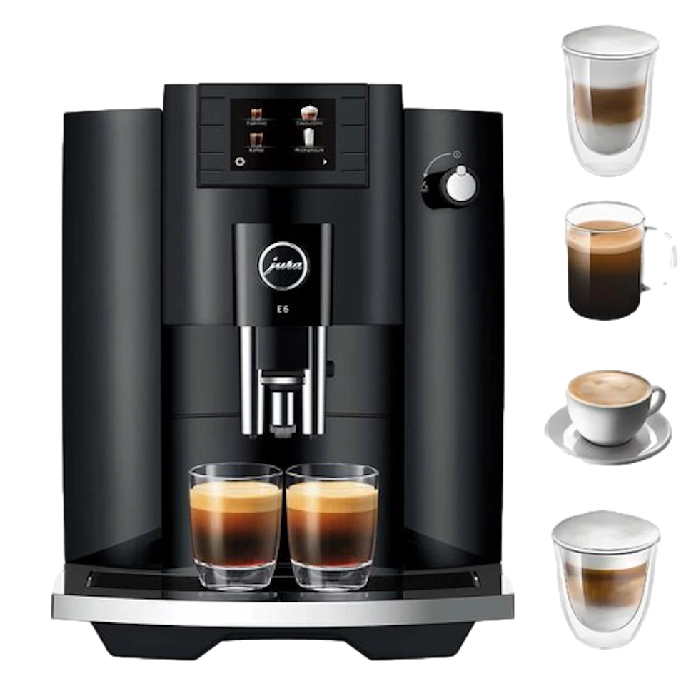 Ekspres JURA E6 Piano Czarny (EC)