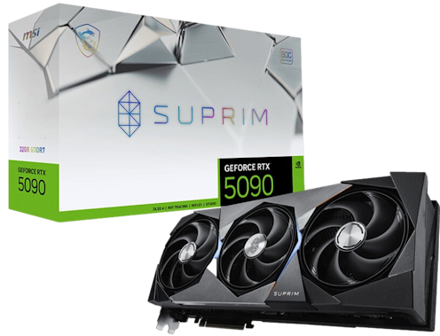 Karta graficzna MSI GeForce RTX 5090 Suprim SOC 32GB