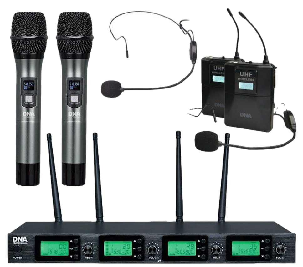 Zestaw bezprzewodowy DNA RV-4 Mix