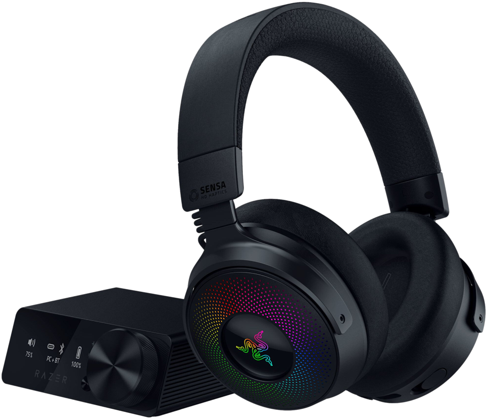Słuchawki Razer Kraken V4 Pro Bezprzewodowe Słuchawki Razer Kraken V4 Pro Bezprzewodowe