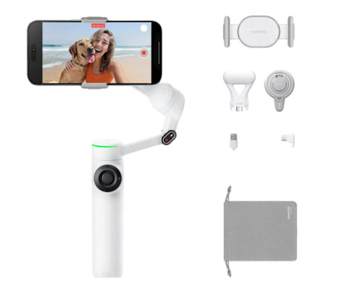 Insta360 Flow 2 Pro Creator Bundle White
