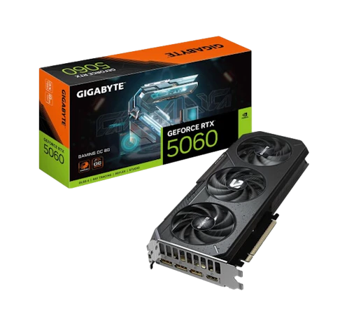 Karta graficzna Gigabyte GeForce RTX 5060 Gaming OC 8GB GDDR7 DLSS4