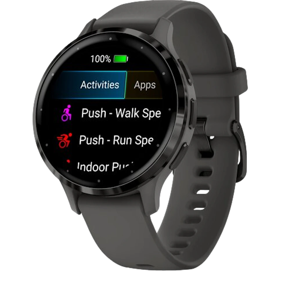 Zegarek sportowy GARMIN Venu 3s 41mm Grafitowy