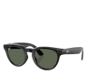 Meta Ray Ban Headliner - Low Bridge Fit (Plano Green/Shiny Black)