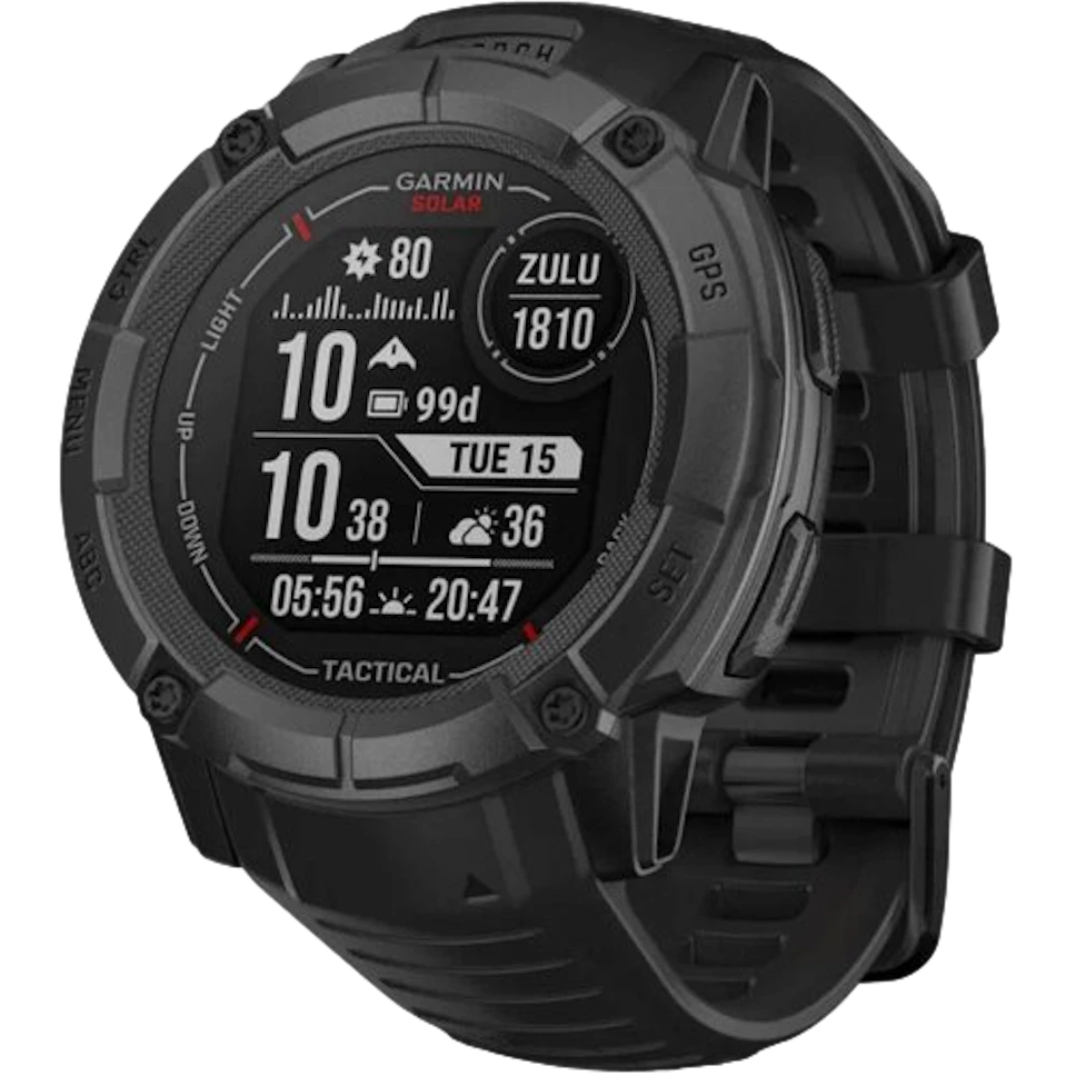 Smartwatch GARMIN Instinct 2X Solar Tactical Edition Czarny