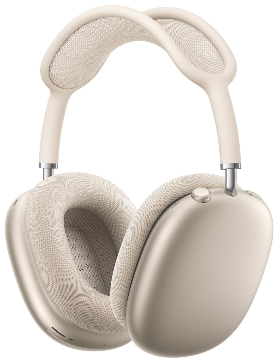 Słuchawki nauszne Apple AirPods Max ANC Księżycowa poświata Słuchawki nauszne Apple AirPods Max ANC Księżycowa poświata