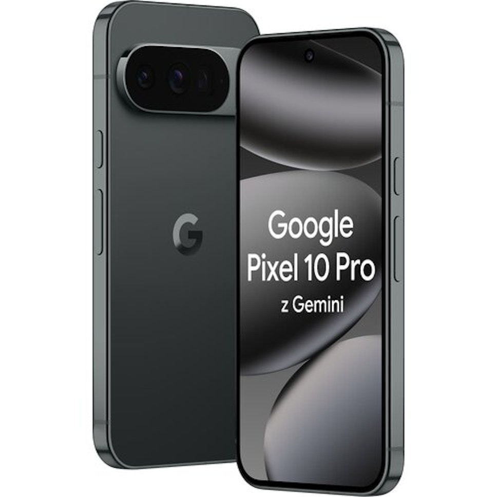 Smartfon GOOGLE Pixel 10 Pro 5G 16/128GB 6.3" 120Hz Obsydian Smartfon GOOGLE Pixel 10 Pro 5G 16/128GB 6.3" 120Hz Obsydian