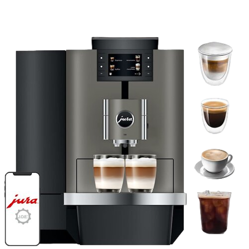 Ekspres JURA X10 Dark Inox (EA) Profesjonalny (Cold Brew)