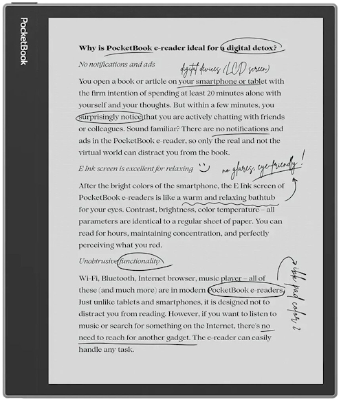 Czytnik e-booków PocketBook InkPad Eo Szary 10,3"