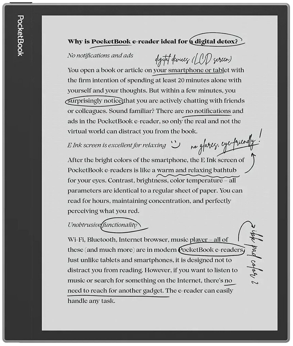 Czytnik e-booków PocketBook InkPad Eo Szary 10,3"