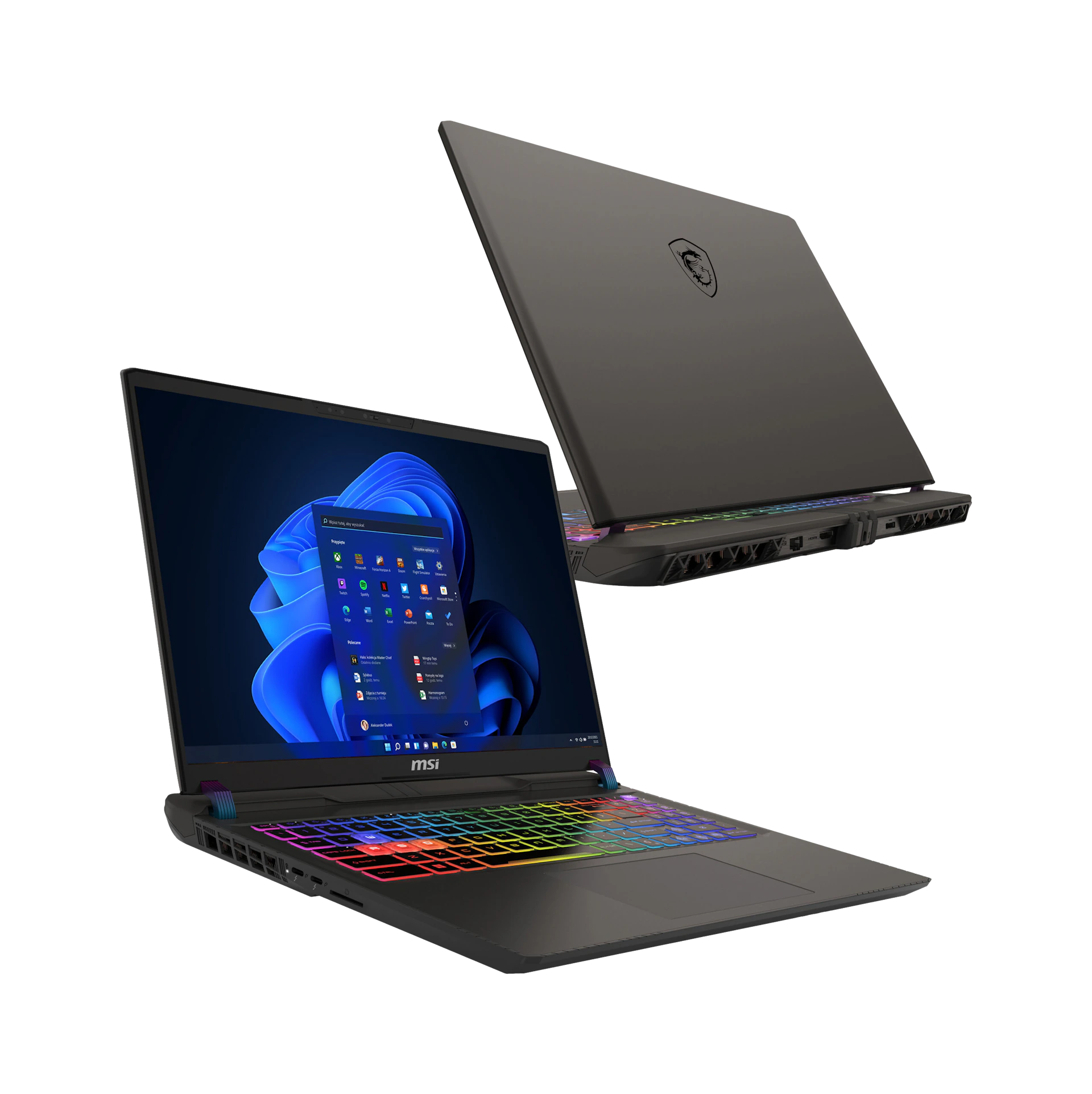 Laptop MSI Vector 16 U9-275HX/32GB/1TB/RTX5080/Win11