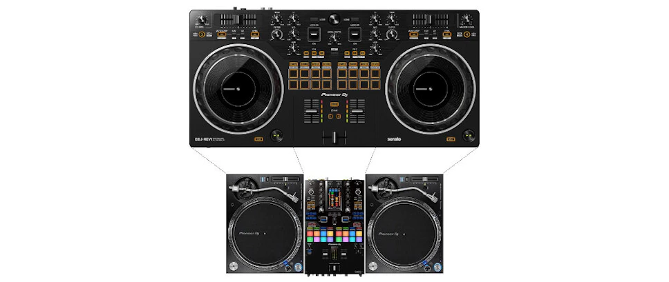 Kontroler DJ PIONEER DDJ-REV1 Czarny