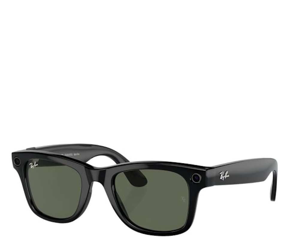 Meta Ray-Ban Wayfarer - Large Glasses (Green Transitions)
