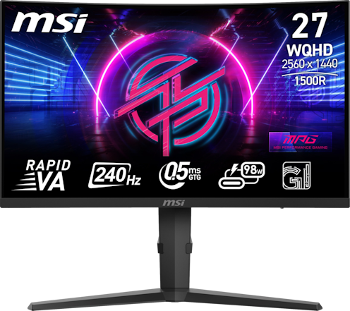 Monitor MSI MPG 275CQRXF 27" 2560x1440px 240Hz Curved