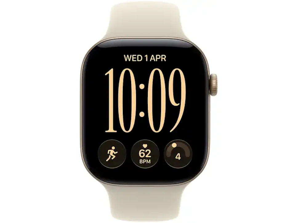 Apple Watch 12 GPS + Cellular 42mm aluminium jasne złoto pasek piaskowy